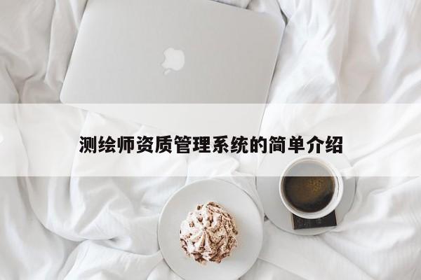 测绘师资质管理系统的简单介绍