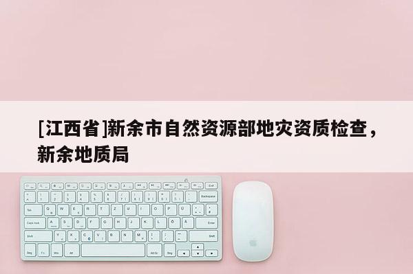 [江西省]新余市自然资源部地灾资质检查，新余地质局